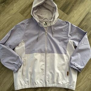 Voyager Colorblock Hooded Windbreaker Jacket | Women’s XL